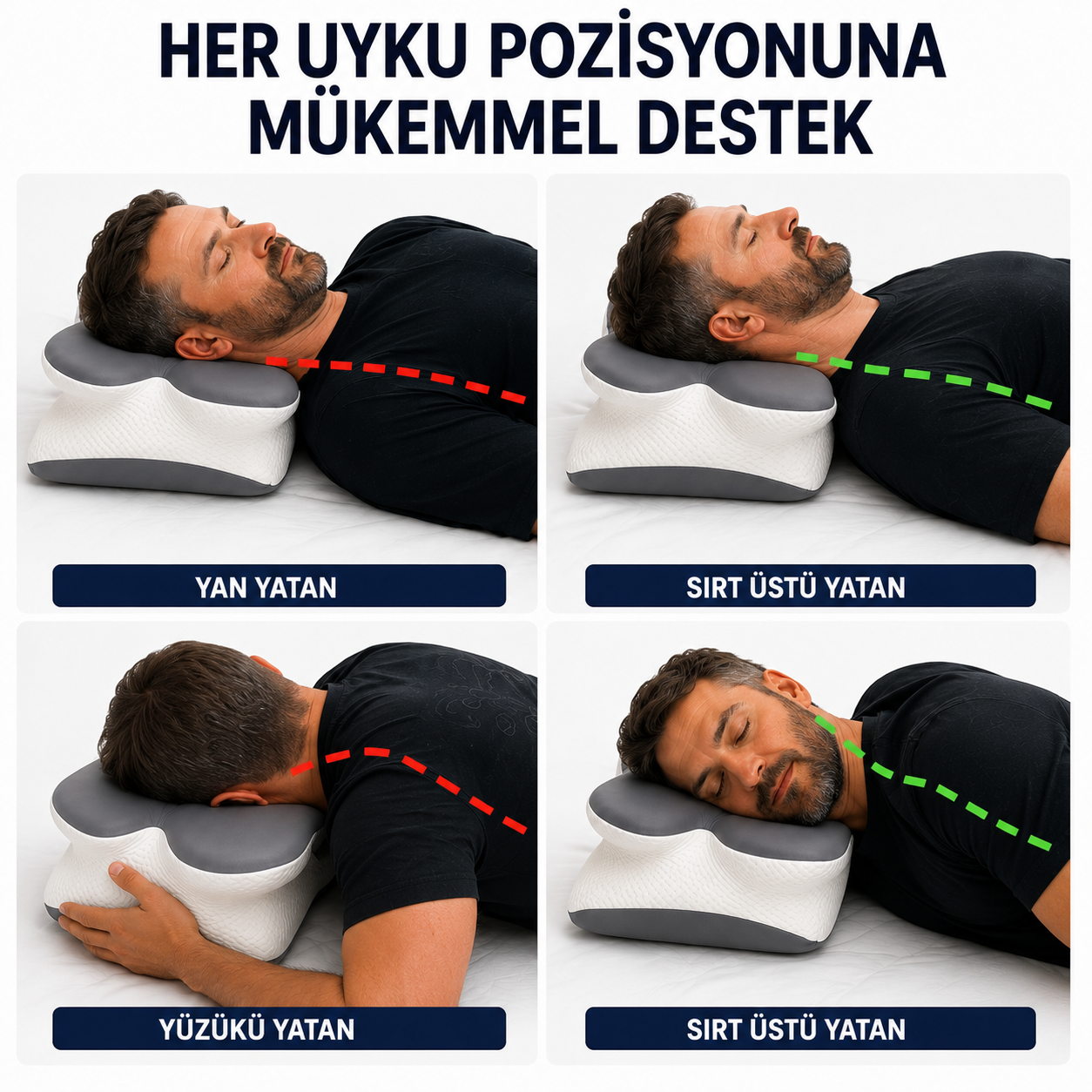 Ortapedik Viscotex Kelebek Yastık