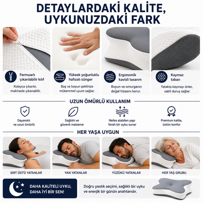 Ortapedik Viscotex Kelebek Yastık
