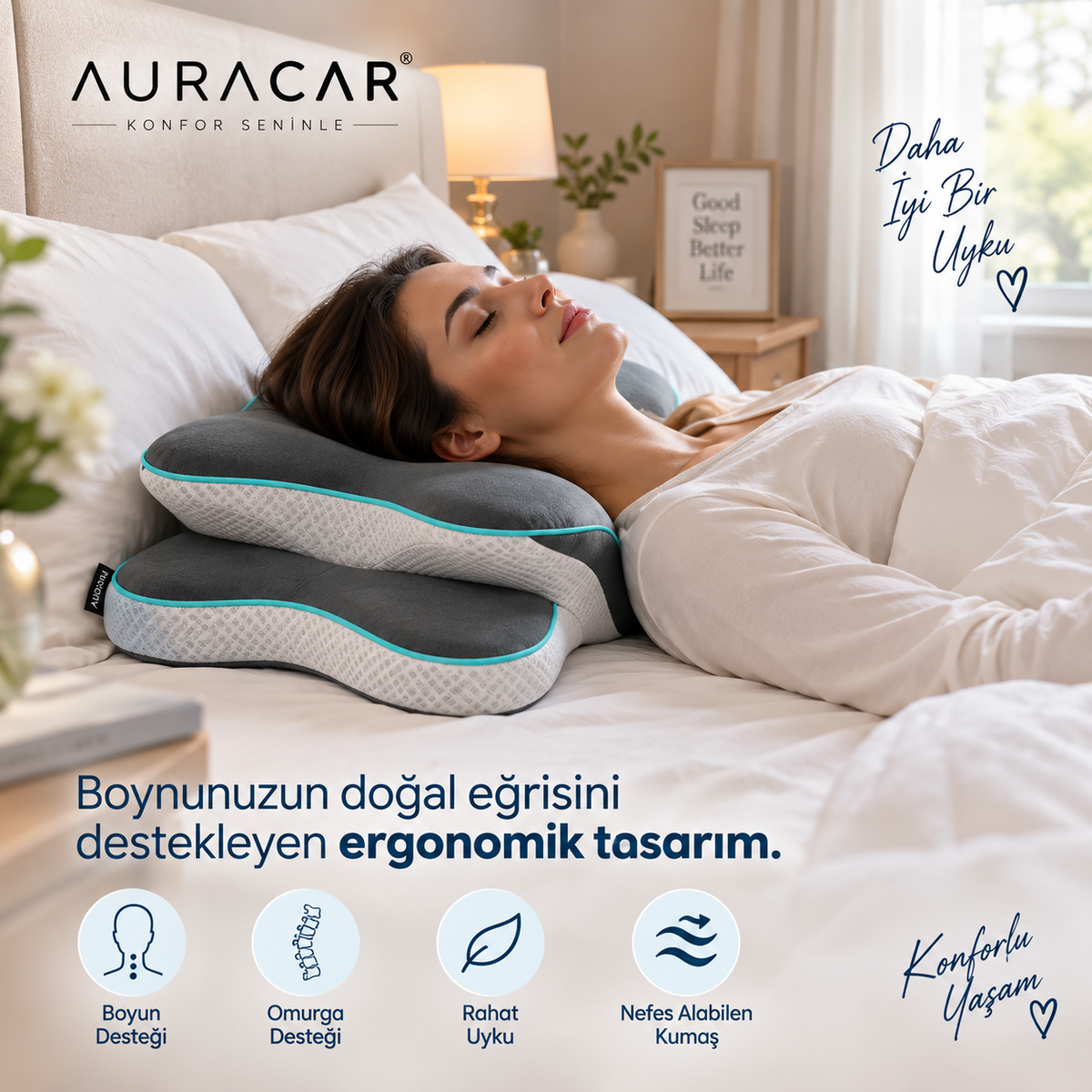 Ortapedik Viscotex Kelebek Yastık